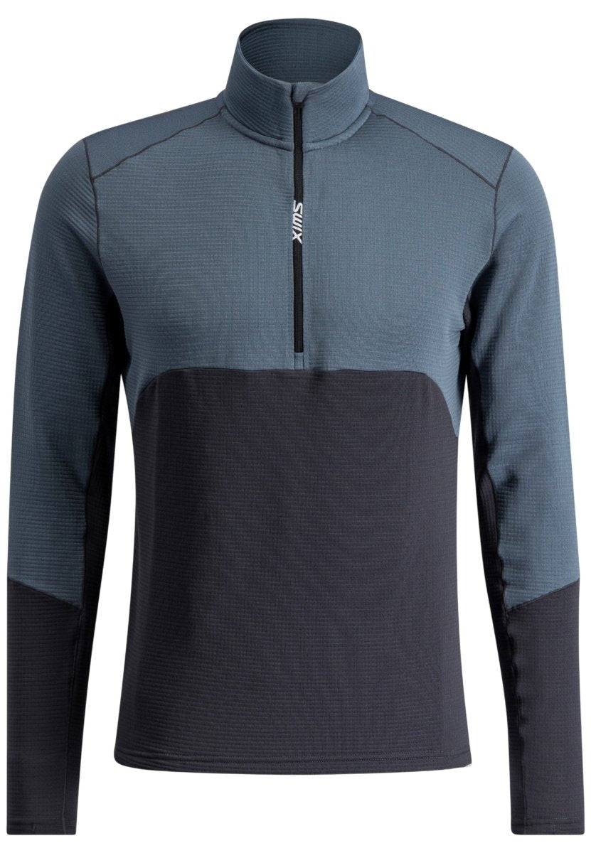 Swix - Swix Heat Wool LS M Midlayer Herren - stormy weather - SX-10260-25-12550-L - Sportbrands24