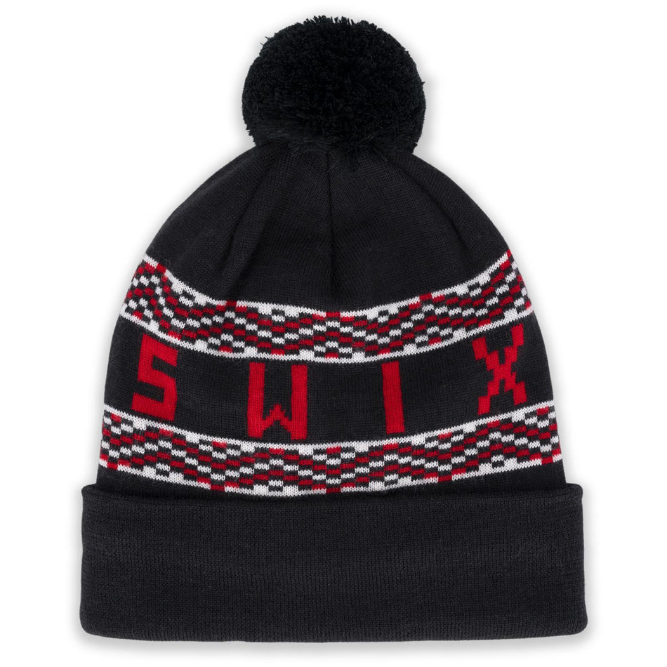 Nordic Wool Beanie Mütze - jet black