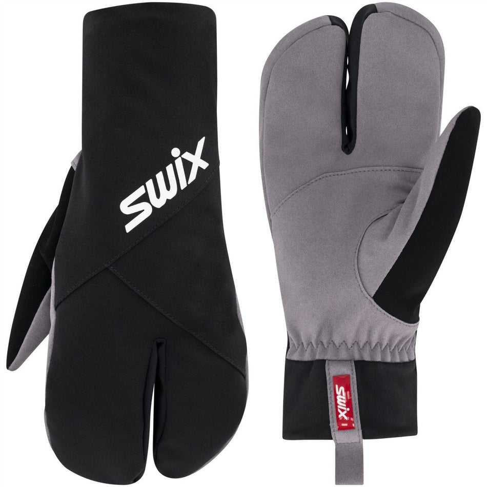 Inspire Primaloft Split Mitten Langlaufhandschuh - jet black