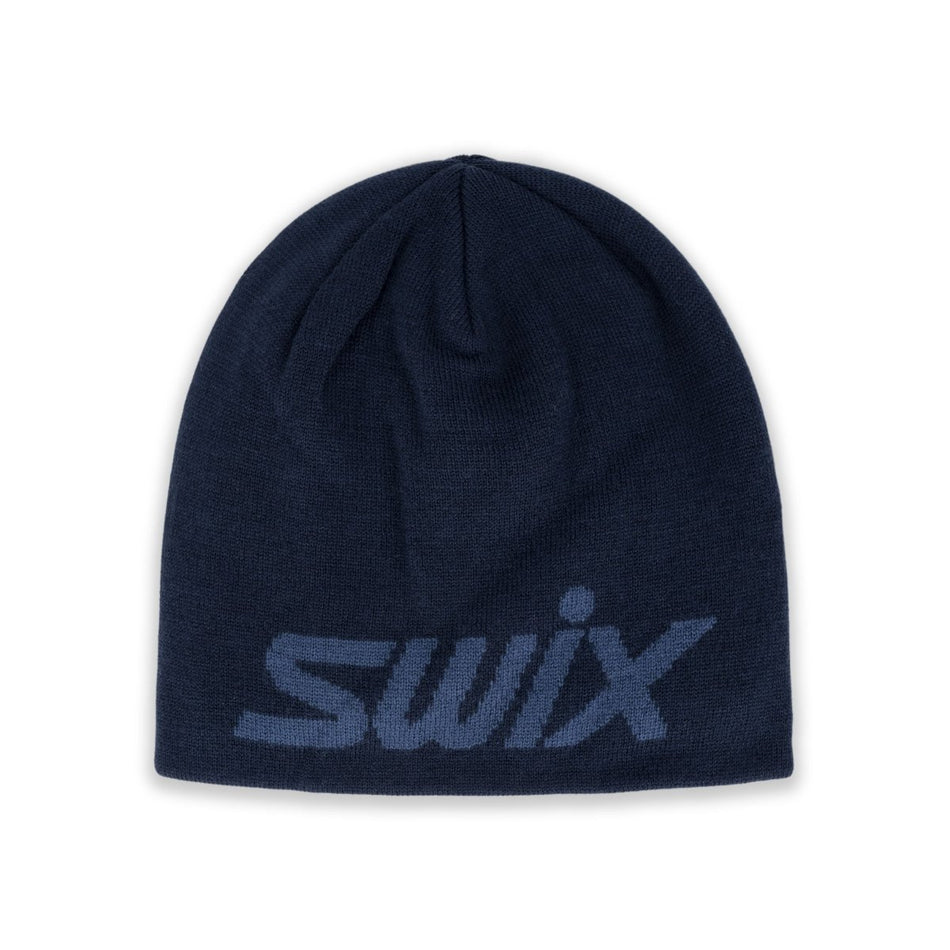 Swix - Wool Logo Beanie Mütze - dark navy - SX-14031-25-75100-56 - Sportbrands24
