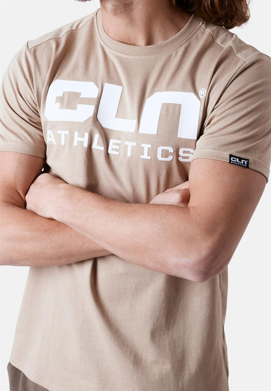 CLN Athletics - Promo T-Shirt Herren - beige - CLN - 2142 - 49 - S - Sportbrands24