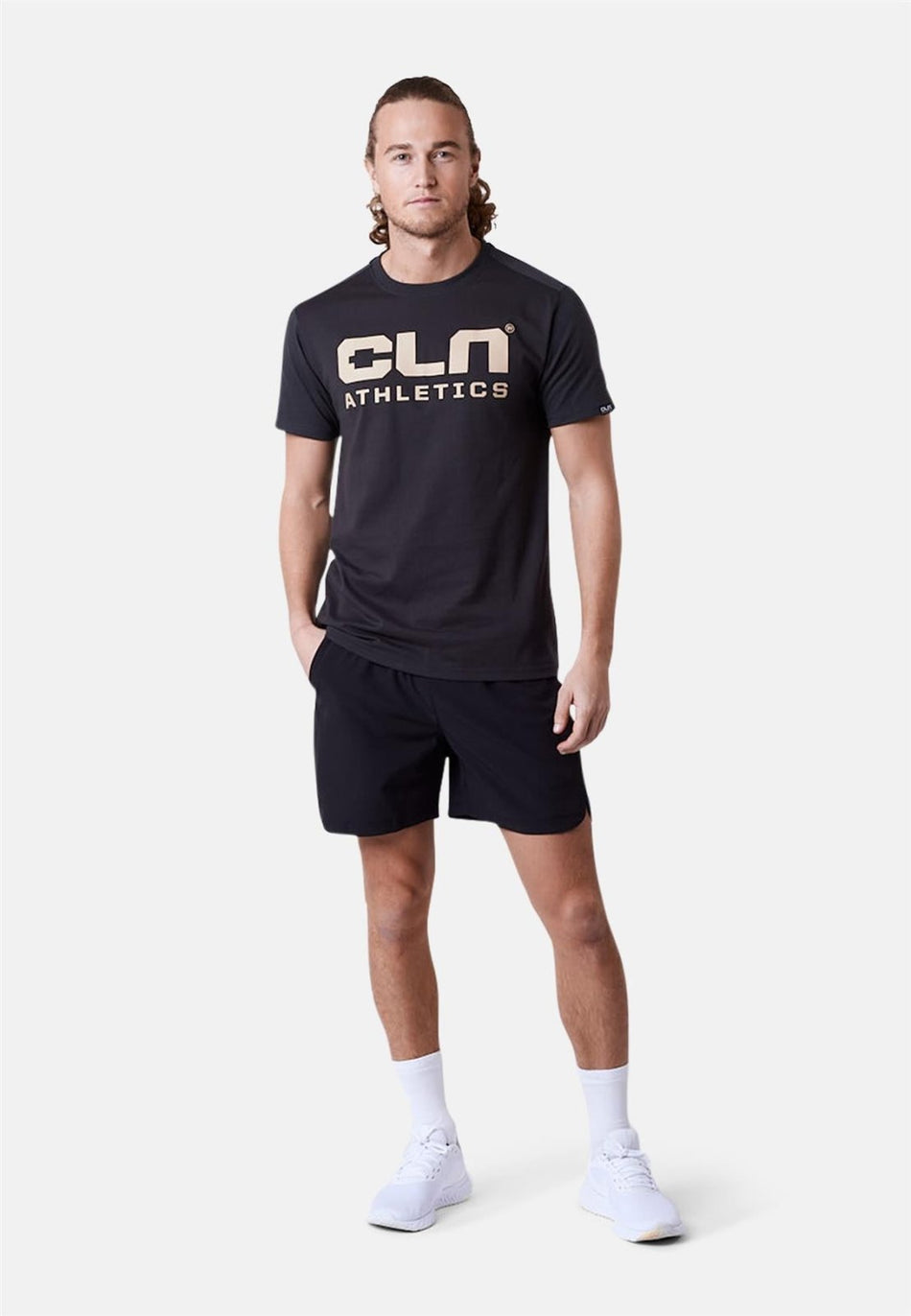 CLN Athletics - Promo T-Shirt Herren - charcoal - CLN - 2142 - 72 - S - Sportbrands24