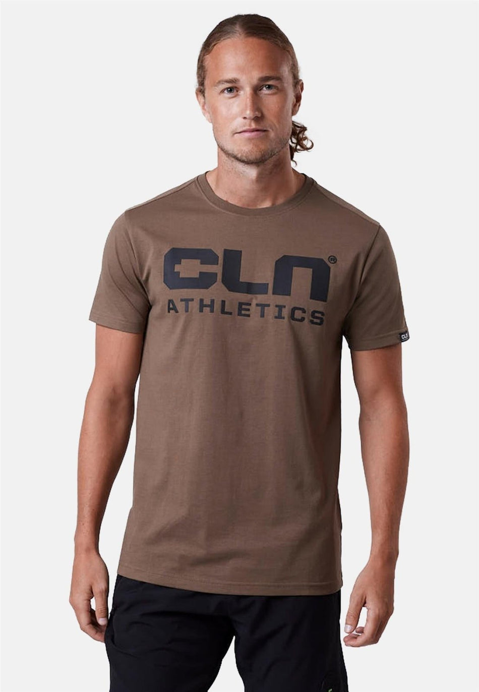 CLN Athletics - Promo T-Shirt Herren - stone - CLN - 2142 - 83 - S - Sportbrands24