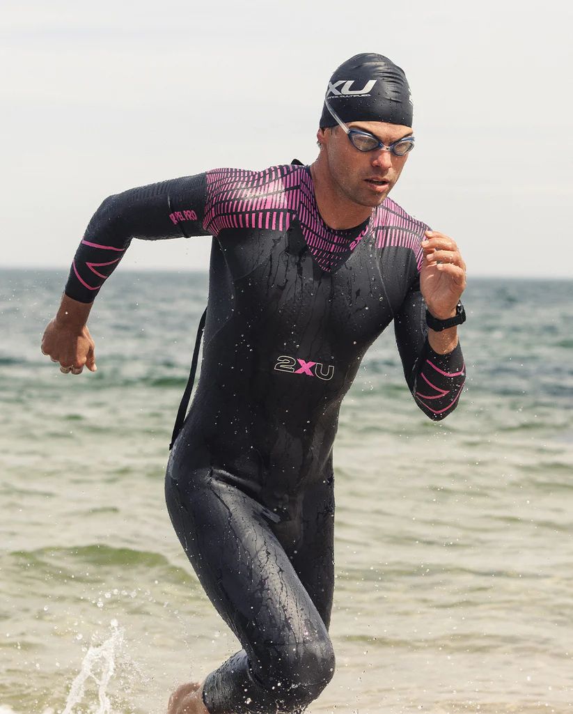 2XU - Propel Pro Wetsuit Neoprenanzug Herren - black/punk pink - 2X - MW5124C - BLK/PUK - MT - Sportbrands24