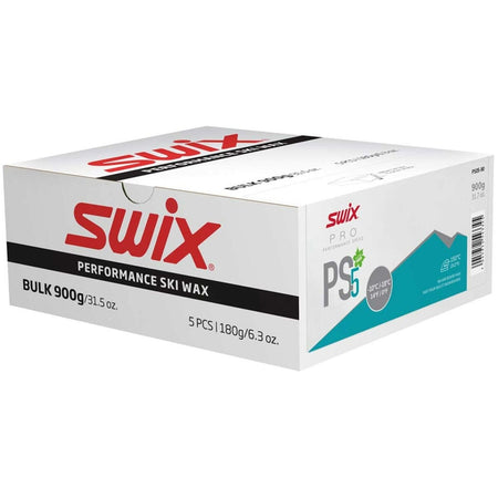 Swix - PS5 Turquoise, - 10°C/ - 18°C Gleitwachs - PS5 Turquoise - 10°C/ - 18°C, 900g - SX-PS05-90 - Sportbrands24