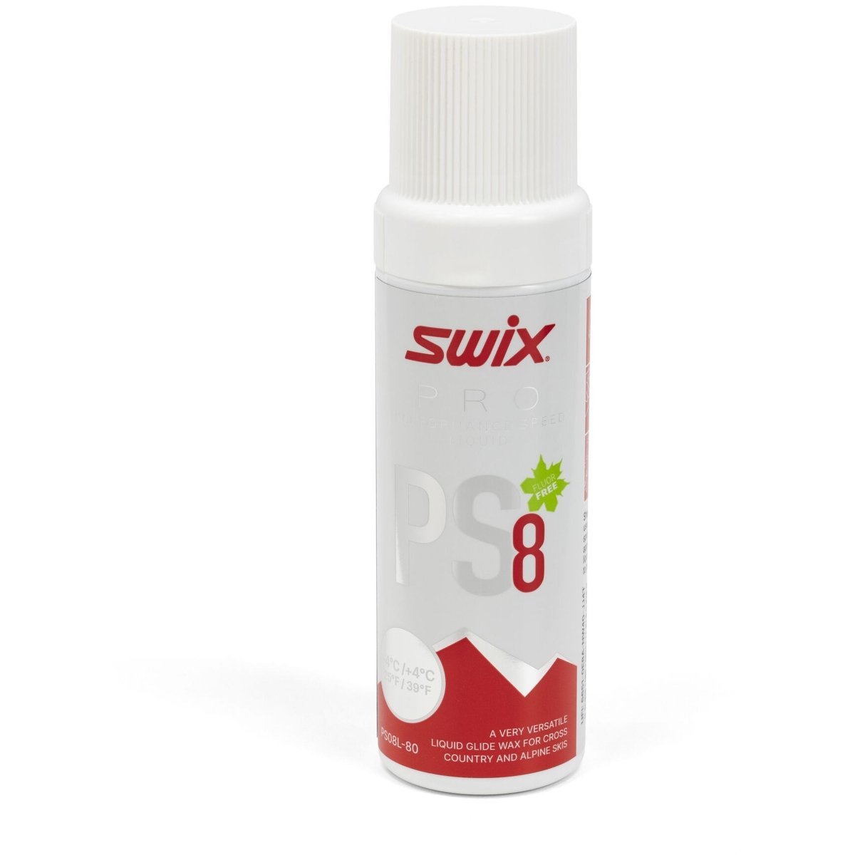 Swix - PS8 Liquid Red Gleitwachs - PS8 Liquid Red 80ml - SX-PS08L-80 - Sportbrands24