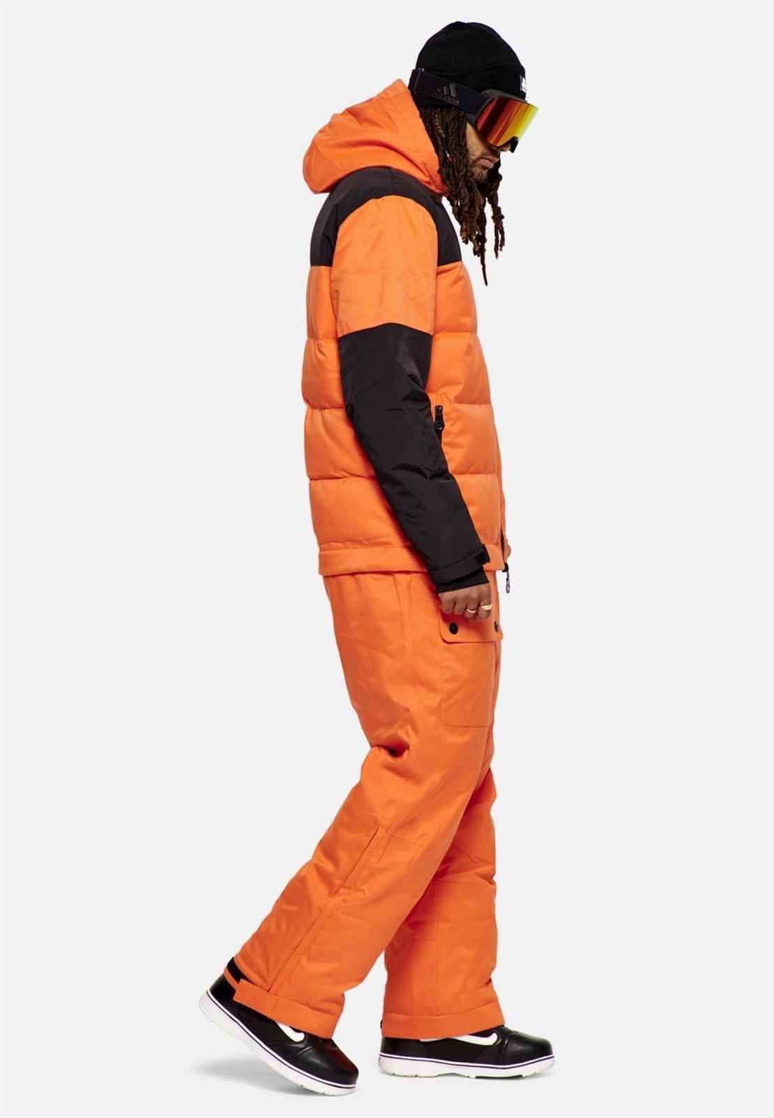 Oneskee - PUFFER Overall Herren - flame orange - OS - M23 - PUFFER - FLAME - S - Sportbrands24