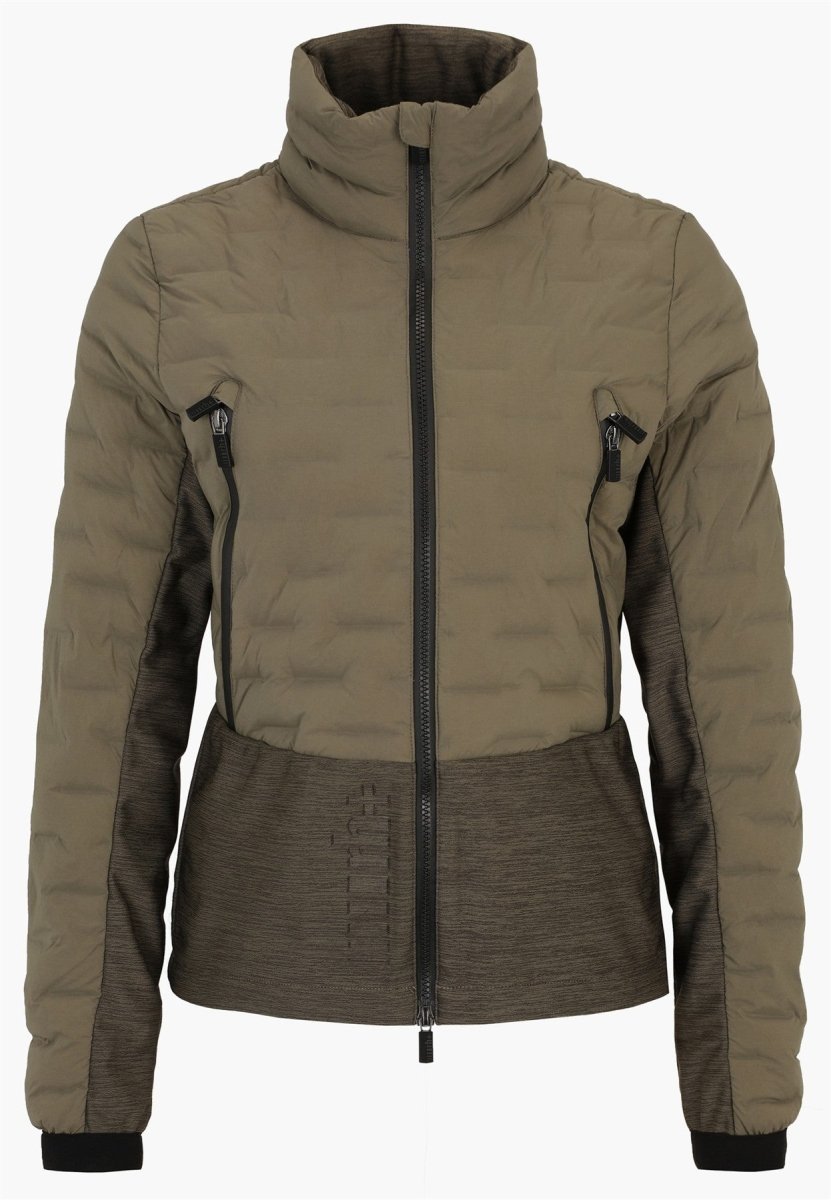 RH+ - 5 Elements Hybrid Bomber Isolationsjacke Damen - kaluga/kaki melange - RH-IZD2988-449-XS - Sportbrands24