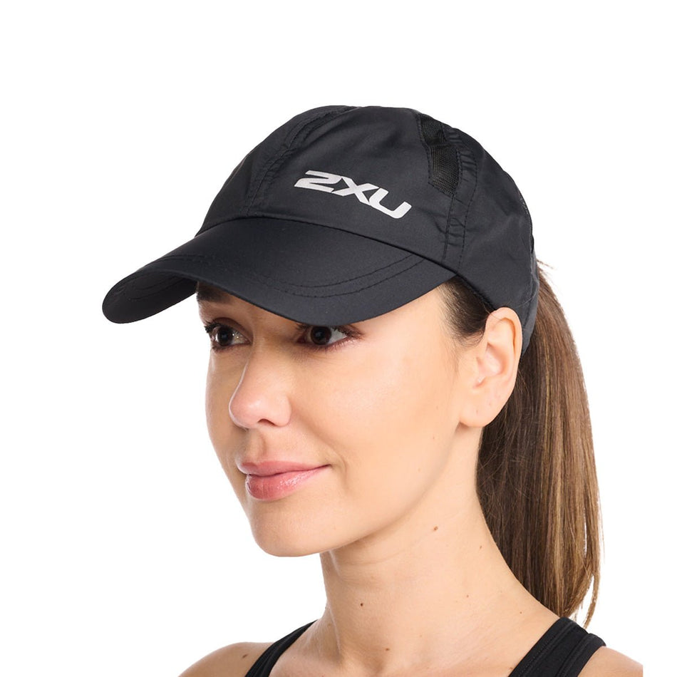 2XU - Run Cap - black/black - 2X - UQ5685F - BLK/BLK - OSFA - Sportbrands24