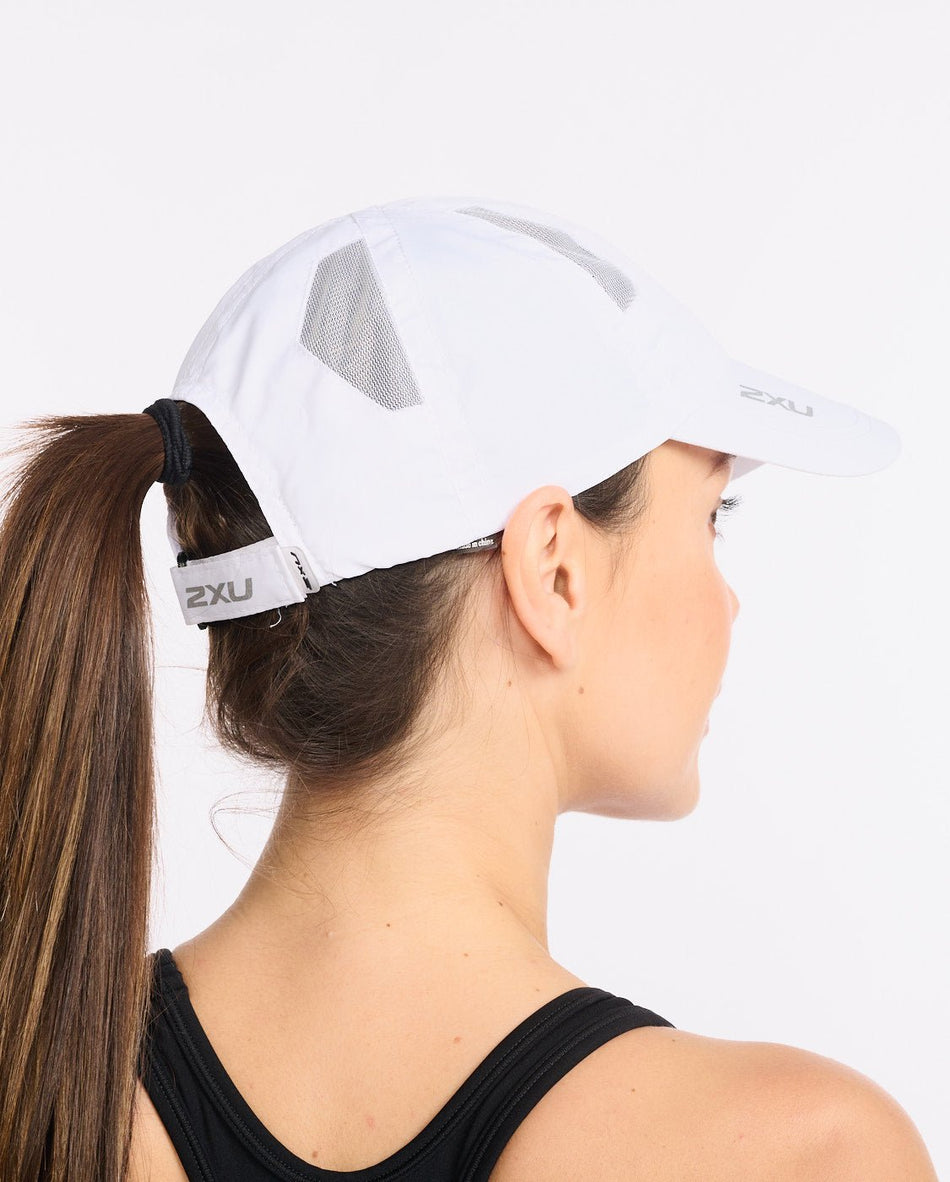 2XU - Run Cap - white/white - 2X - UQ5685F - WHT/WHT - OSFA - Sportbrands24