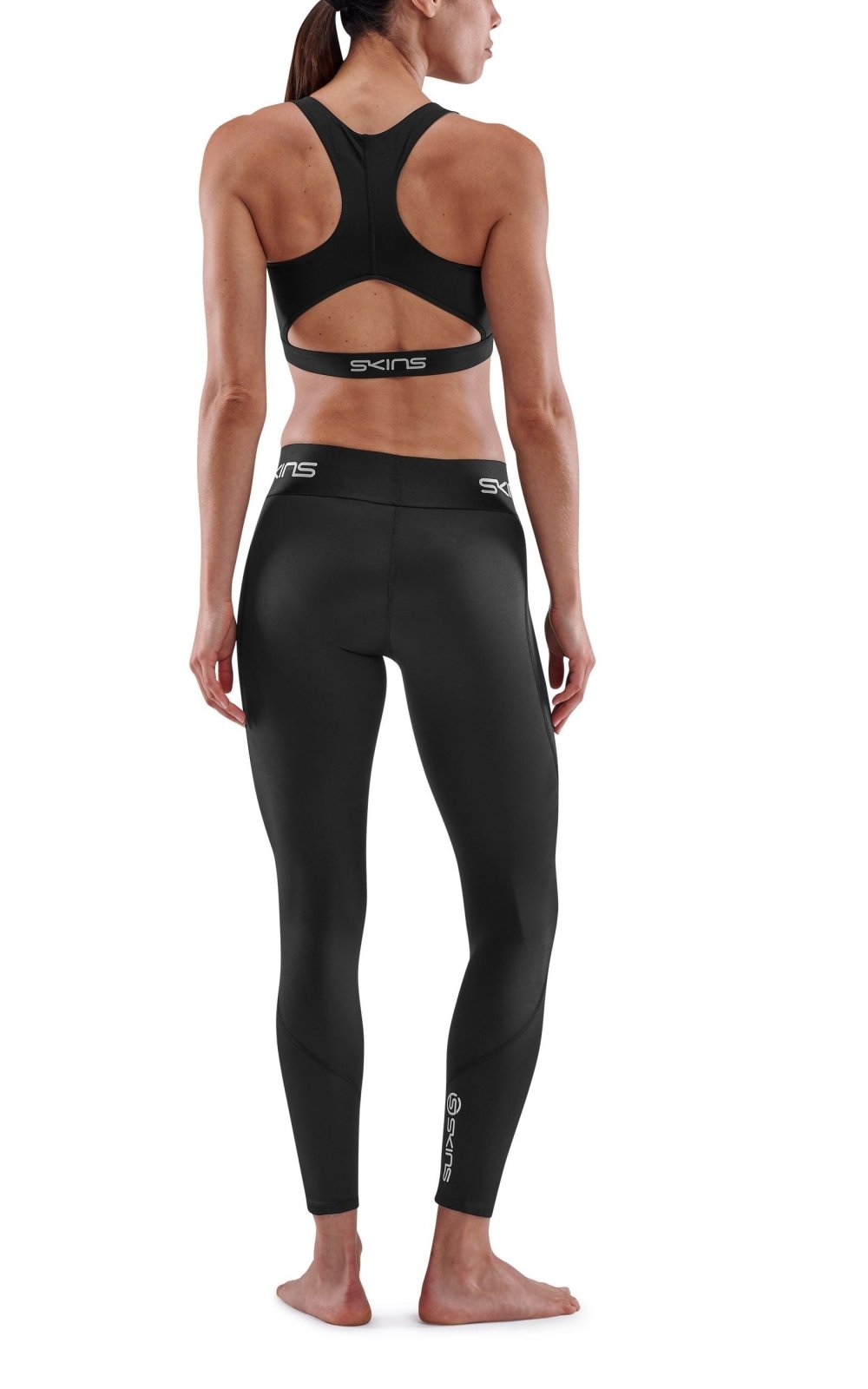 Skins - S1 Long Tights Kompressionshose Damen - black - SK - SO40101199001XS - Sportbrands24
