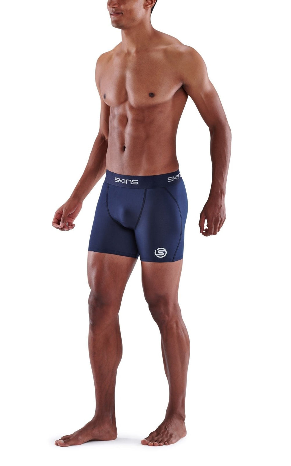 Skins - S1 Shorts Kompressionshose Herren - navy blue - SK - SO00100279010S - Sportbrands24