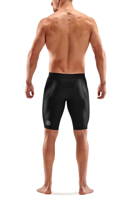 Skins - S3 400 Half Tight Kompressionshose Herren - black/stars - SK - ST00300850064S - Sportbrands24