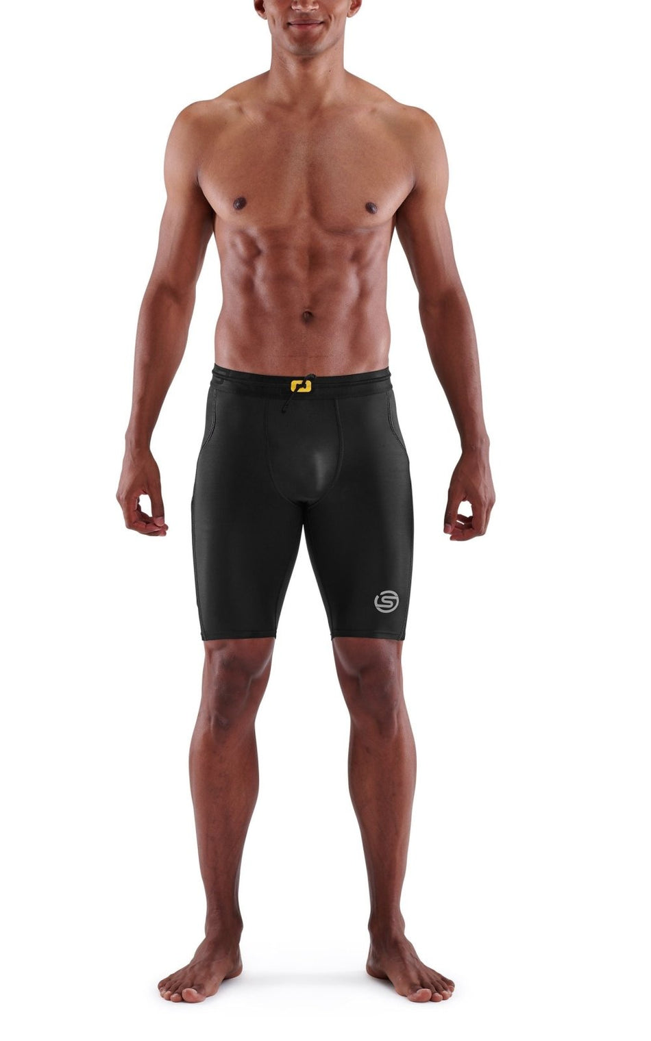 Skins - S3 Laufshorts Herren - black - SK - ST00300029001S - Sportbrands24