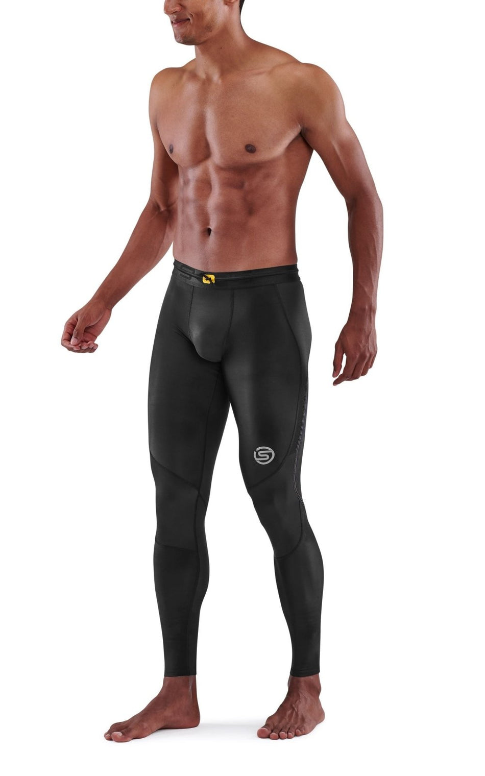 Skins - S3 Lauftights Herren - black - SK - ST00300019001S - Sportbrands24