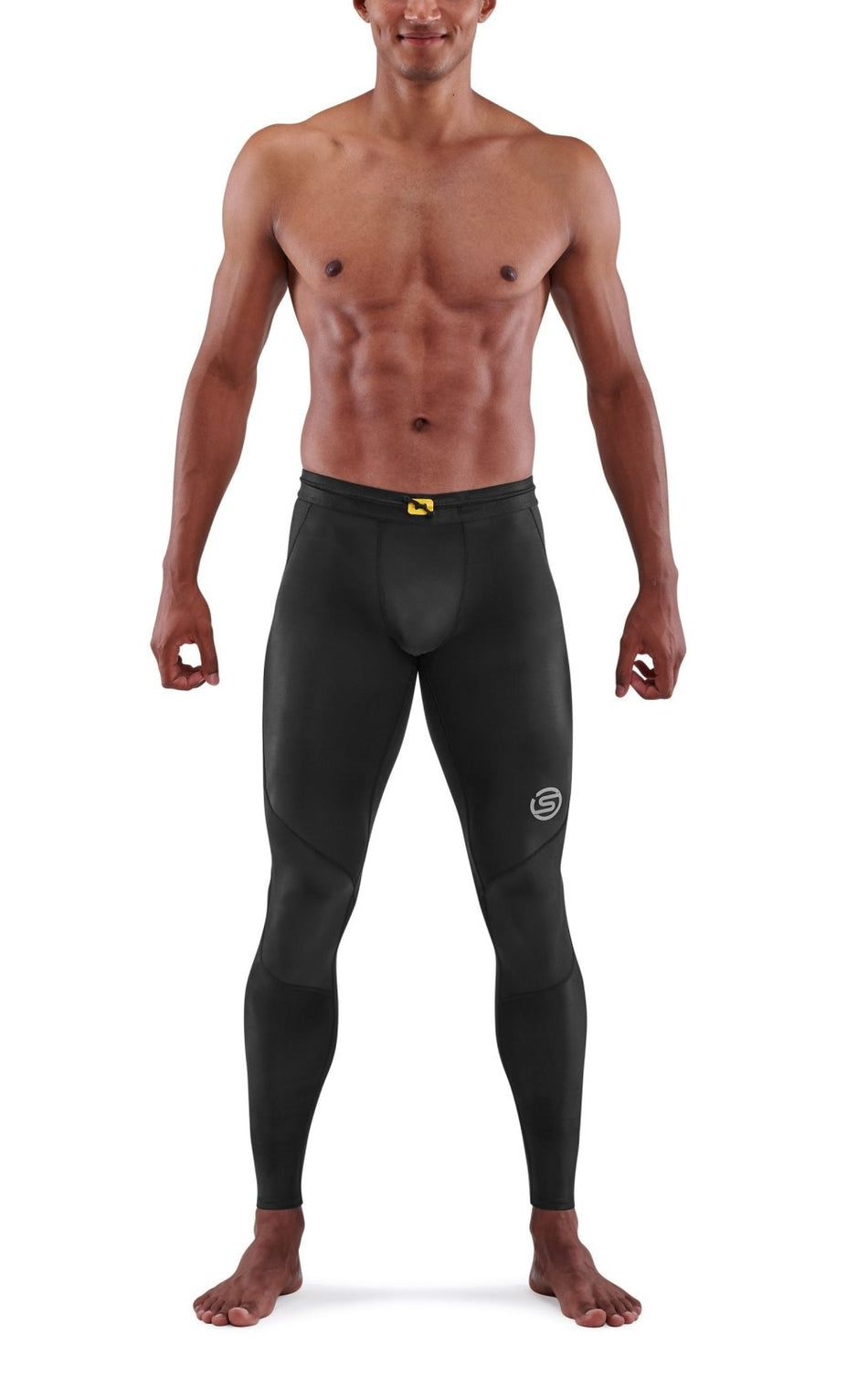 Skins - S3 Lauftights Herren - black - SK - ST00300019001S - Sportbrands24