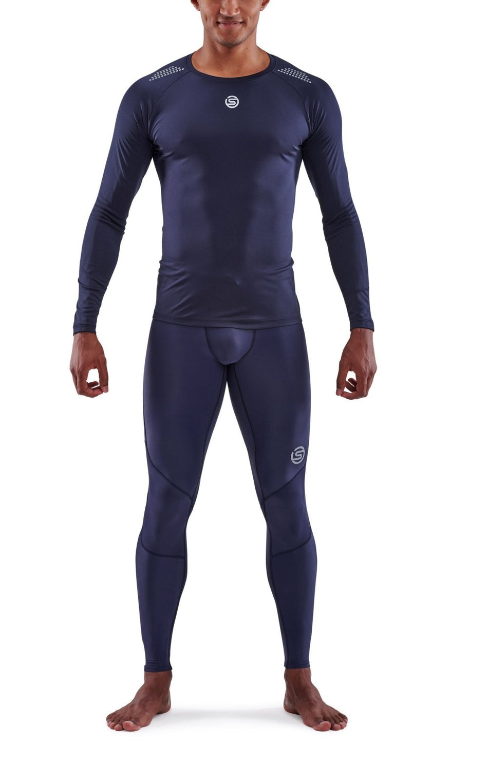 Skins - S3 Longsleeve Herren - navy blue - SK - ST01504569010S - Sportbrands24