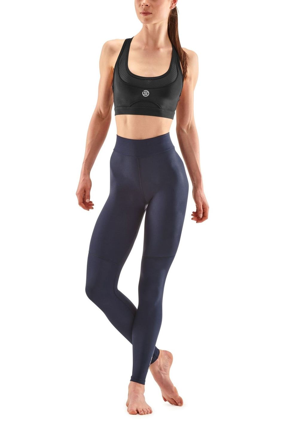 Skins - S3 Soft Fitnesstights Damen - navy blue - SK - ST40300089010XS - Sportbrands24