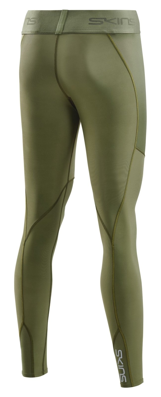 Skins - S3 Thermal Long Tight Kompressionshose Damen - khaki - SK - ST40301110573XS - Sportbrands24