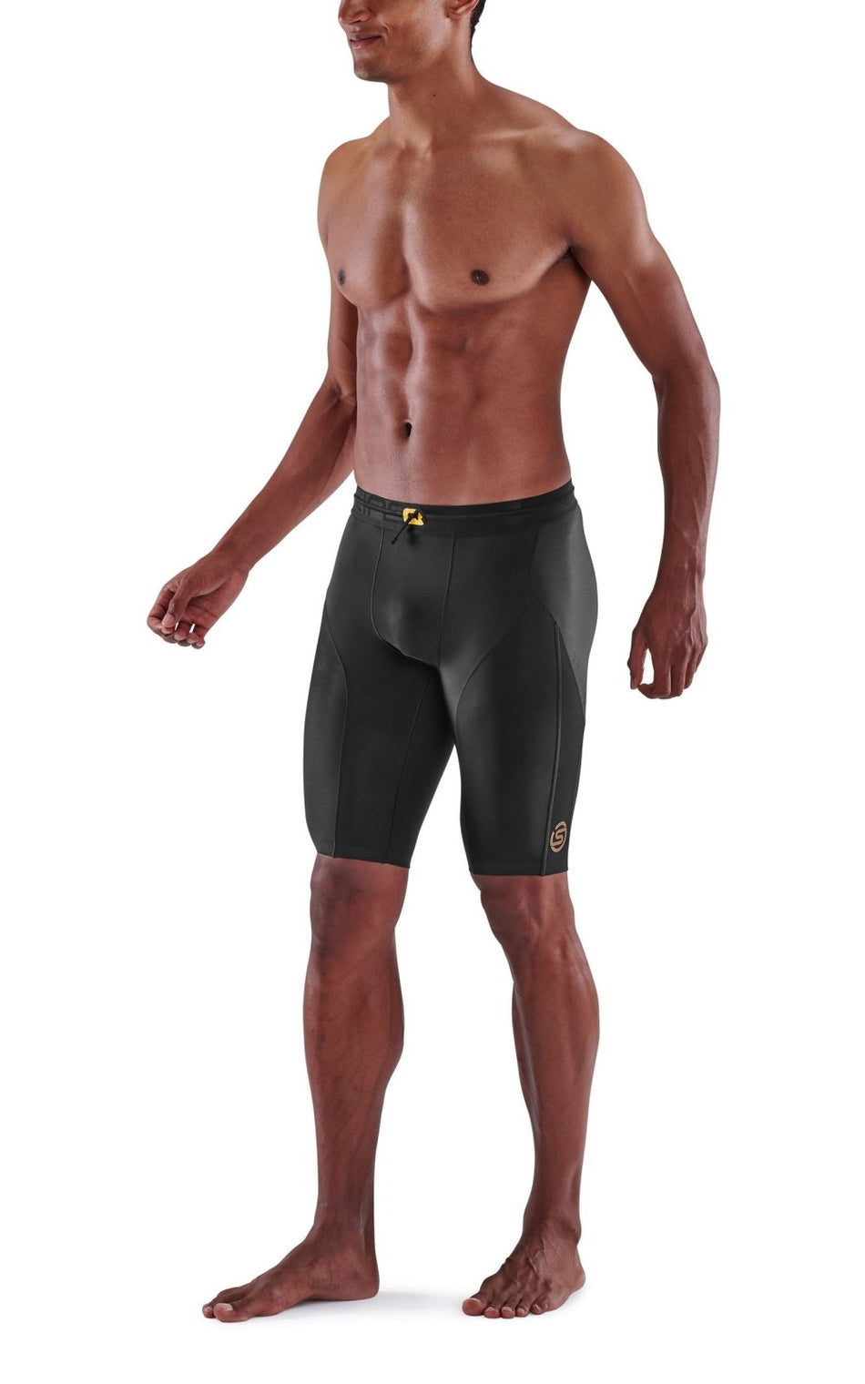 Skins - S5 Laufshorts Herren - black - SK - SF00500029001M - Sportbrands24