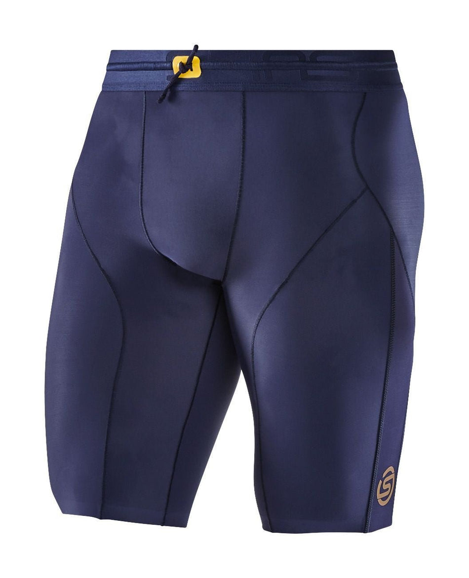 Skins - S5 Laufshorts Herren - navy blue - SK - SF00500029010S - Sportbrands24