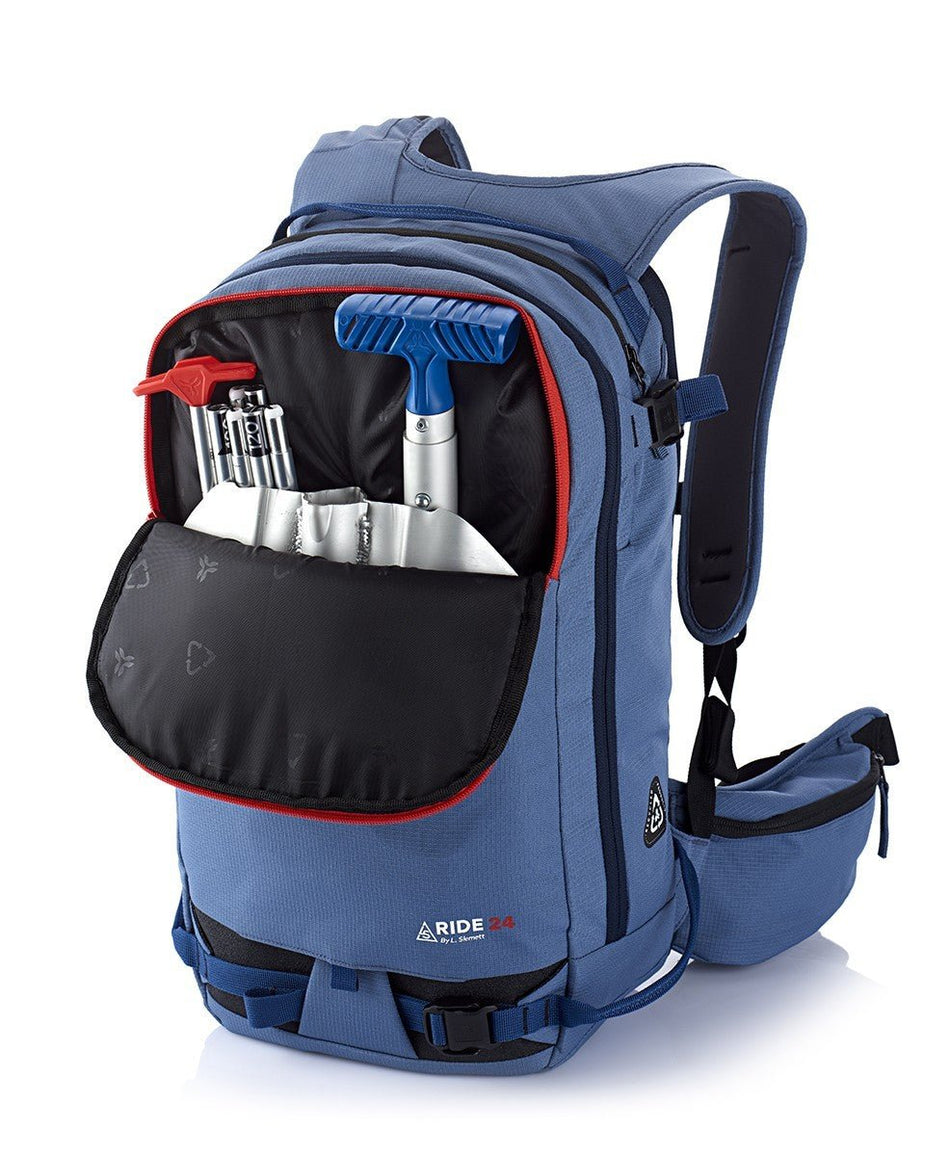 Arva - RIDE24 Freeriderucksack - blue denim - ARV - SARIDE24V1 - 01 - Sportbrands24