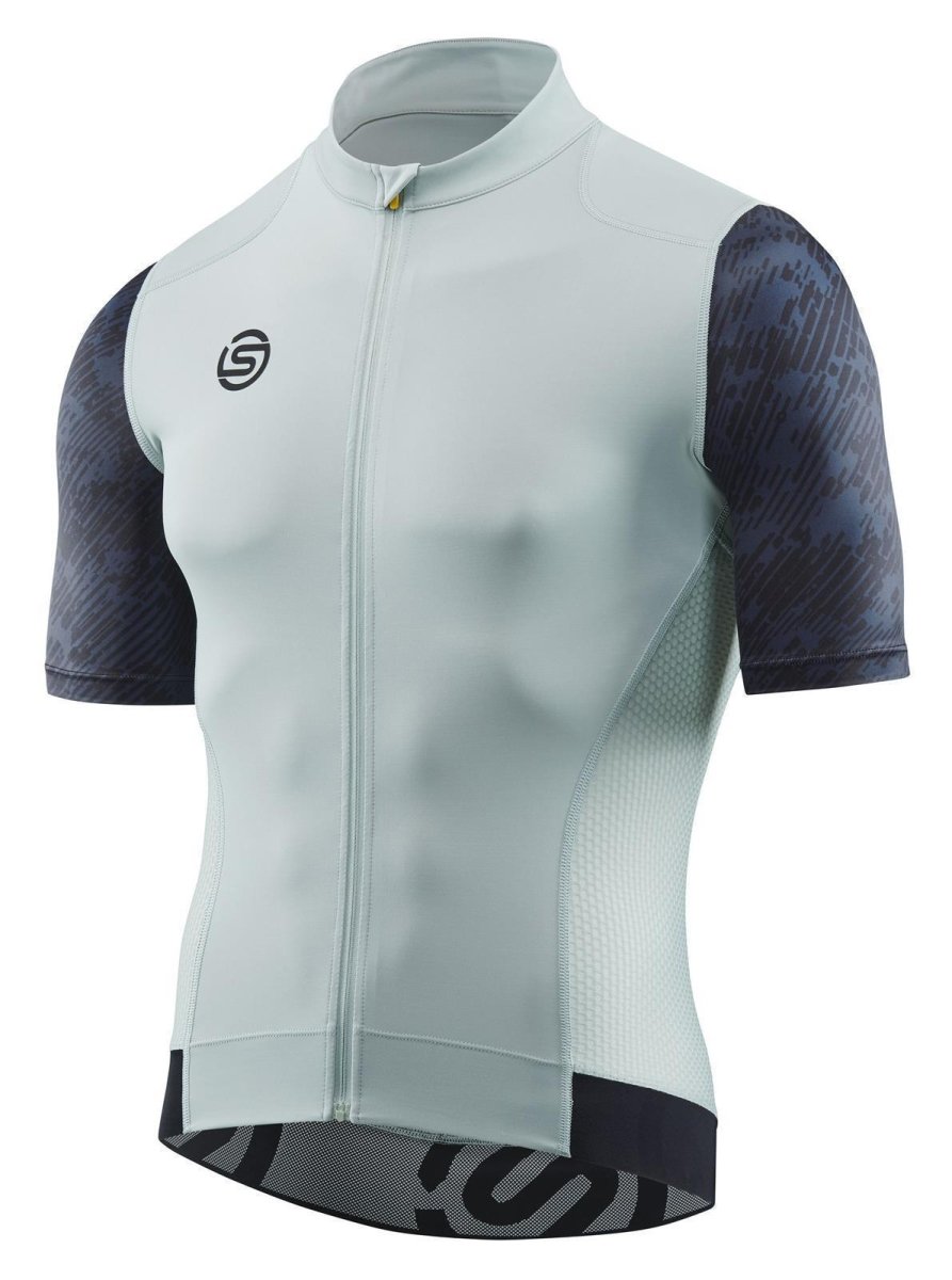 Skins - Elite Jersey Fahrradtrikot Herren - moss/graphite - SK-SC00371023057XS - Sportbrands24
