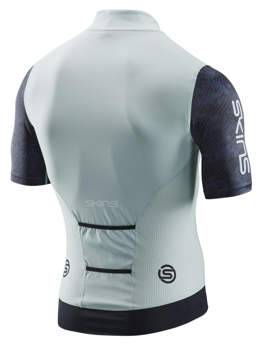 Skins - Elite Jersey Fahrradtrikot Herren - moss/graphite - SK-SC00371023057XS - Sportbrands24