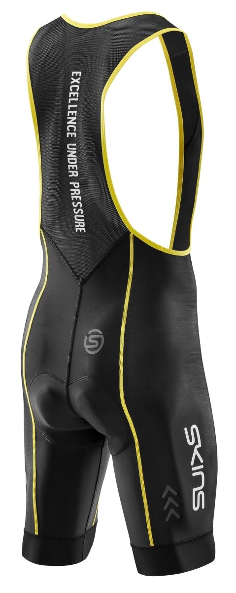 Skins - Heritage Fahrradhose Herren - black/zest - SK-SC00380820075XS - Sportbrands24