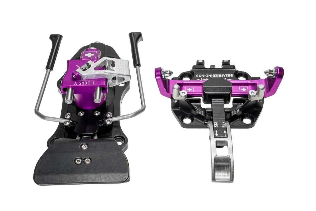 Selun - A230G L Skitourenbindung - black/purple - SE-115977 - Sportbrands24