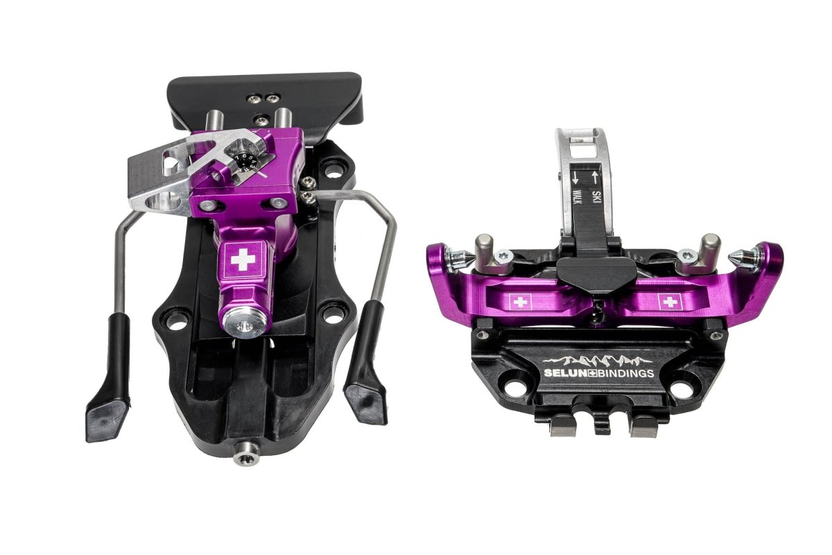 Selun - A230G L Skitourenbindung - black/purple - SE-115977 - Sportbrands24