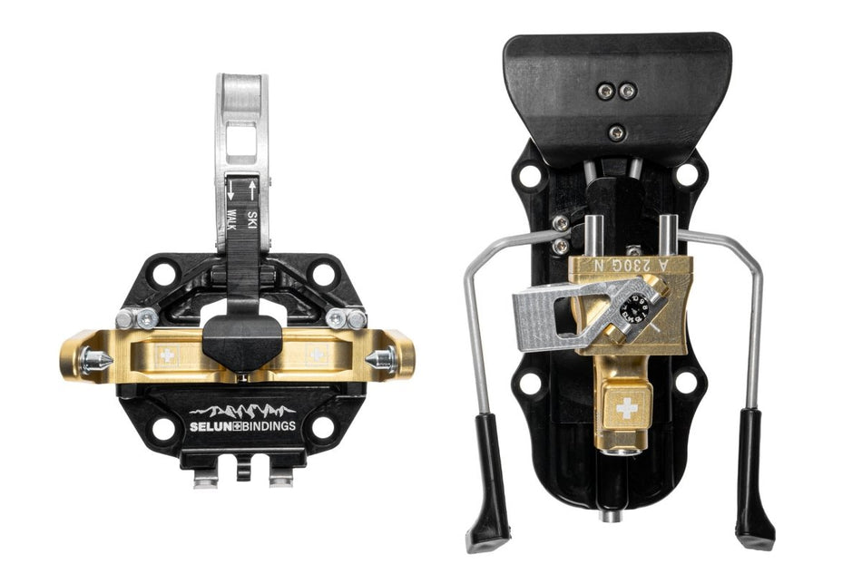 Selun - A230G A Skitourenbindung - black/gold - SE-115984 - Sportbrands24