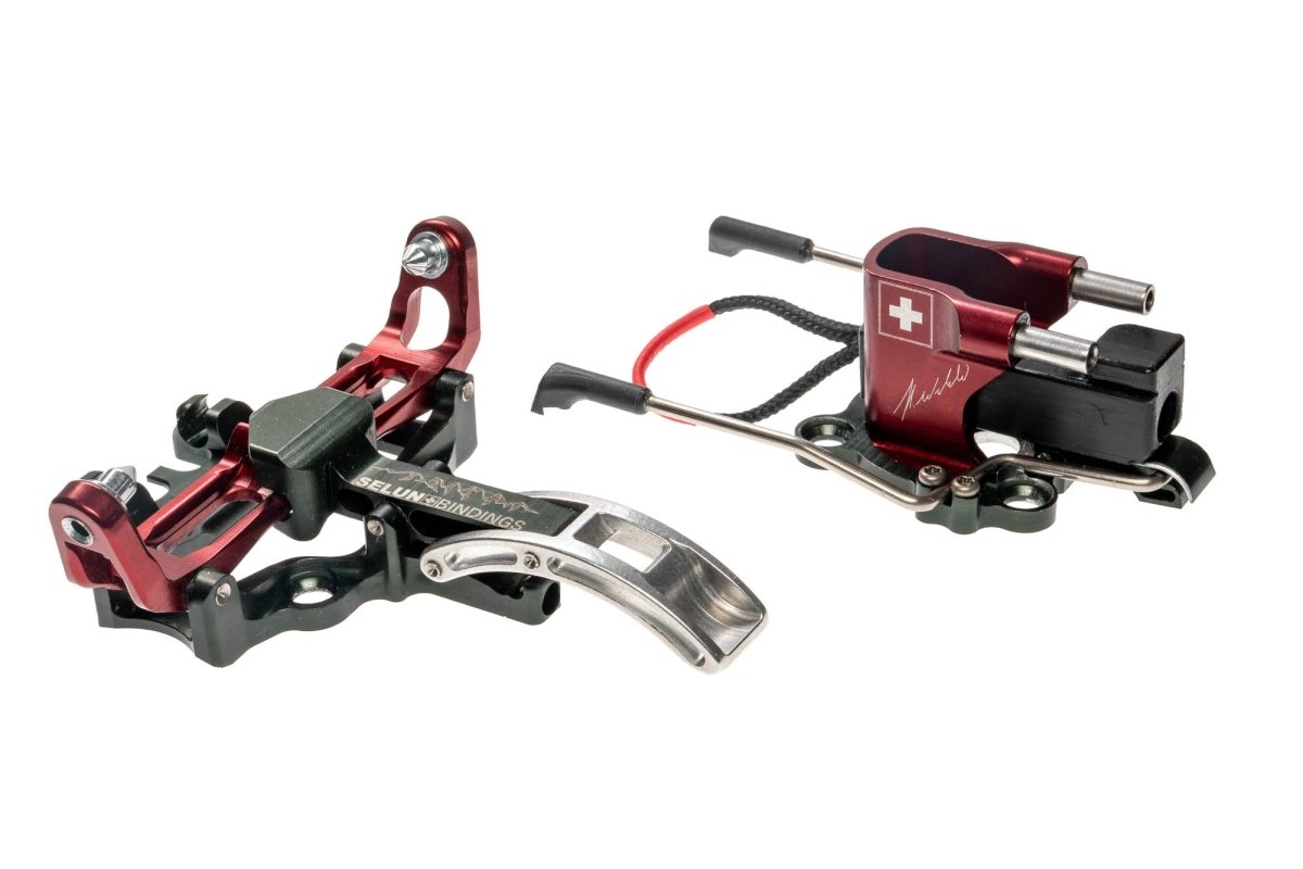 Selun - RACE 98 Skitourenbindung - green/red - SE-115992 - Sportbrands24