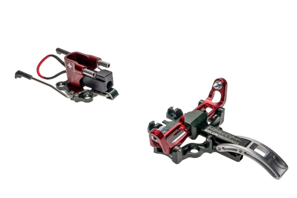 Selun - RACE 98 Skitourenbindung - green/red - SE-115992 - Sportbrands24
