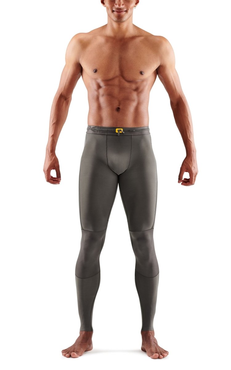 Skins - S5 Long Tights Kompressionshose Herren - charcoal - SK - SF00500019118S - Sportbrands24
