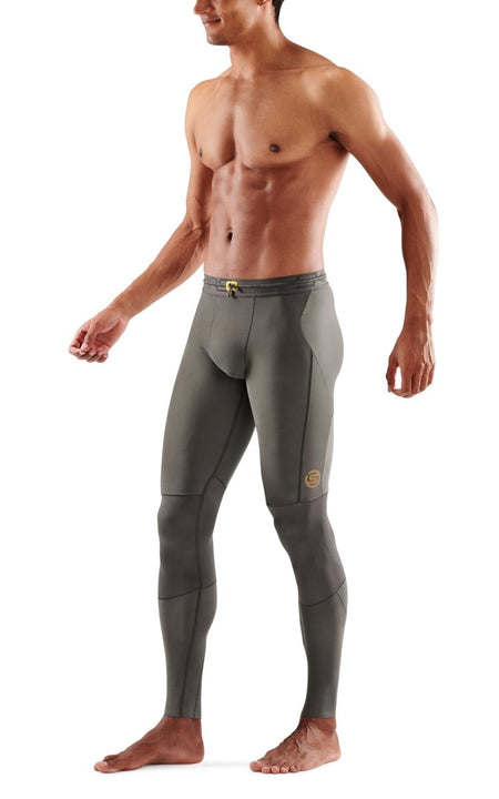 Skins - S5 Long Tights Kompressionshose Herren - charcoal - SK - SF00500019118S - Sportbrands24