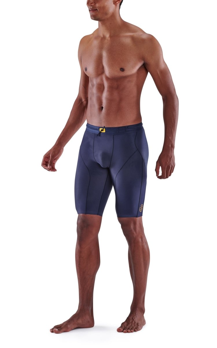 Skins - S5 Laufshorts Herren - navy blue - SK-SF00500029010S - Sportbrands24