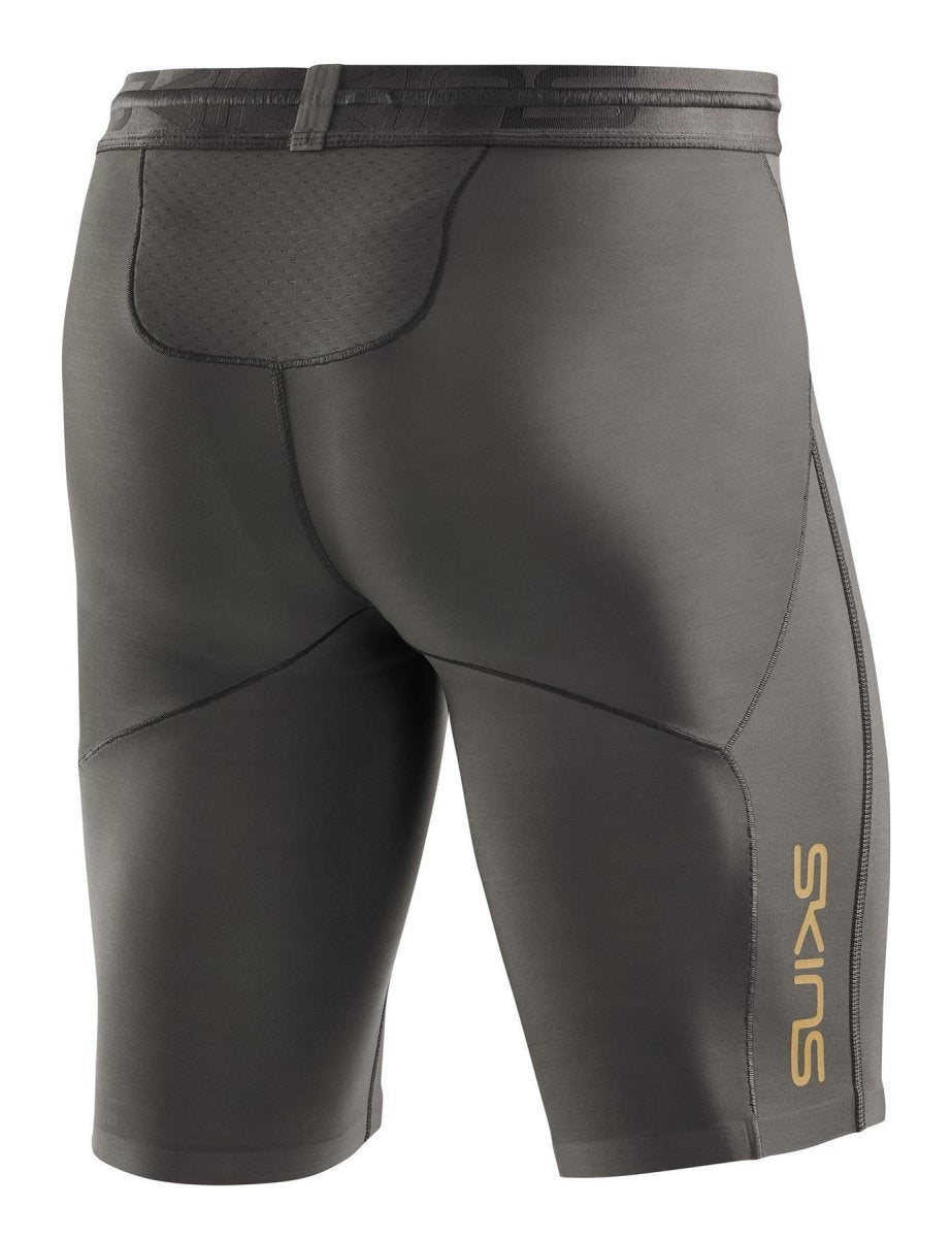 Skins - S5 Half tights Kompressionshose Herren - charcoal - SK-SF00500029118S - Sportbrands24