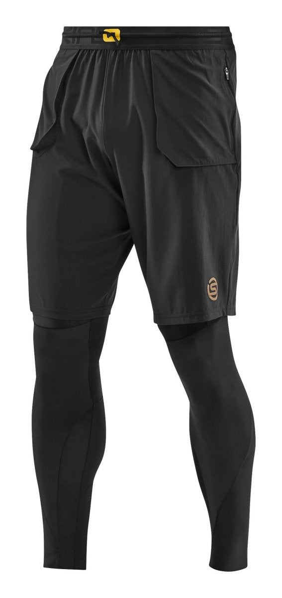 Skins - S5 Superpose Laufshorts Herren - black - SK-SF00500399001S - Sportbrands24