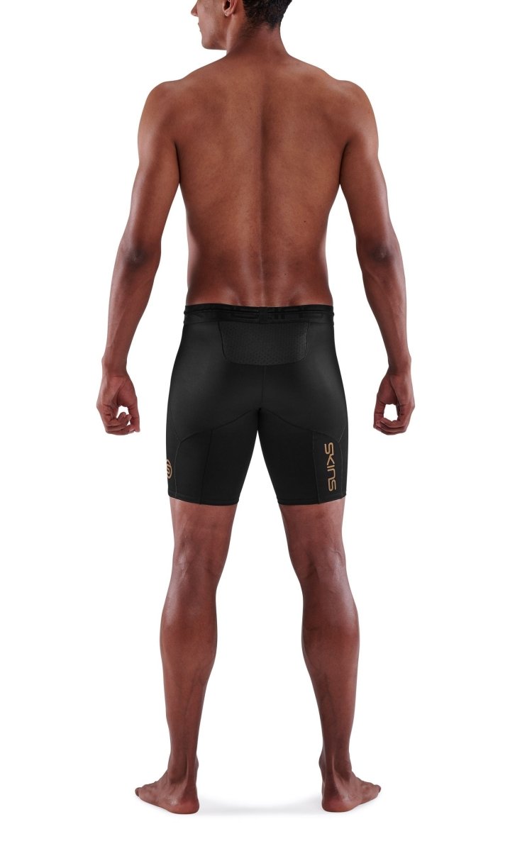 Skins - S5 Powershorts Kompressionshose Herren - black - SK-SF00503039001S - Sportbrands24