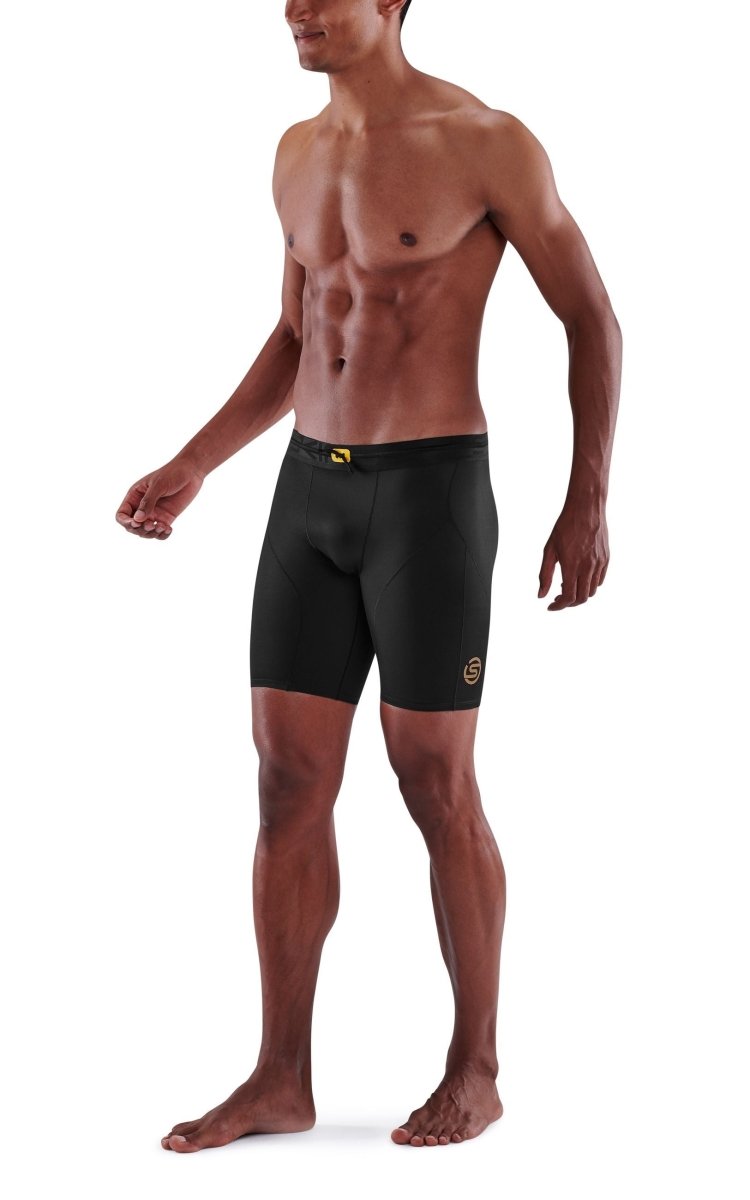 Skins - S5 Powershorts Kompressionshose Herren - black - SK-SF00503039001S - Sportbrands24