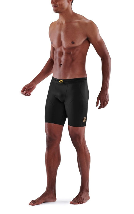Skins - S5 Powershorts Kompressionshose Herren - black - SK-SF00503039001S - Sportbrands24