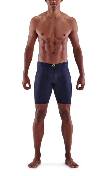 Skins - S5 Powershorts Kompressionshose Herren - navy blue - SK-SF00503039010L - Sportbrands24