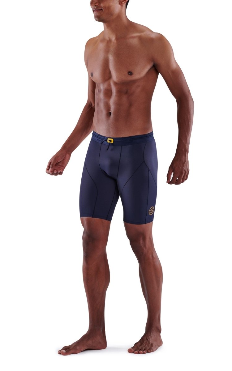 Skins - S5 Powershorts Kompressionshose Herren - navy blue - SK-SF00503039010S - Sportbrands24