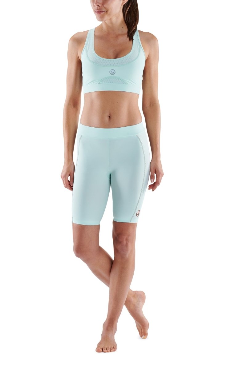 Skins - S5 Half Tights Kompressionshose Damen - Opal - SK-SF40500020537XS - Sportbrands24