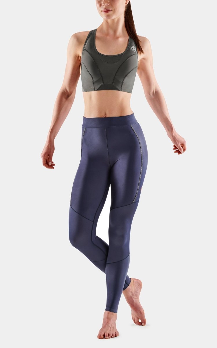 Skins - SKINS SERIES - 5 Long Tights Damen - navy blue - SK-SF40500459010XS - Sportbrands24