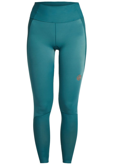 Skins - S5 Skyscraper Long Tight Kompressionshose Damen - Teal - SK - SF40501080535XS - Sportbrands24