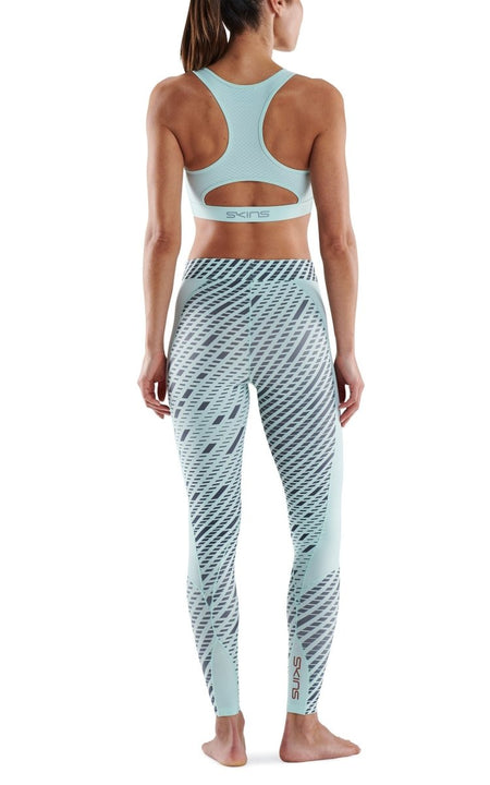 Skins - S5 Long Tights Kompressionshose Damen - Opal Fade - SK - SF40501190538XS - Sportbrands24