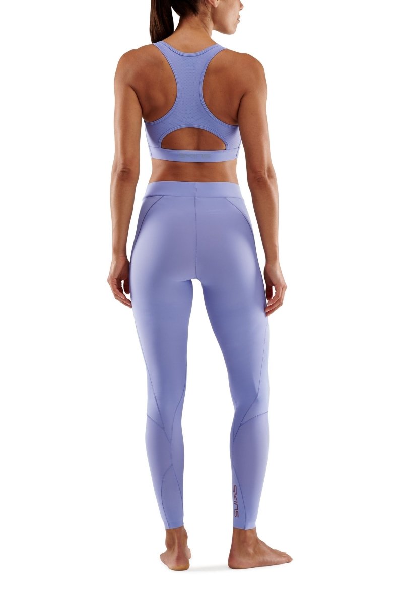 Skins - S5 Long Tights Kompressionshose Damen - Thistle Down - SK-SF40501190545XS - Sportbrands24