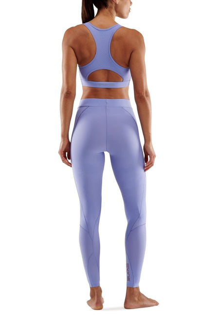 Skins - S5 Long Tights Kompressionshose Damen - Thistle Down - SK-SF40501190545XS - Sportbrands24